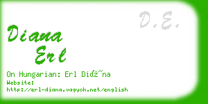 diana erl business card